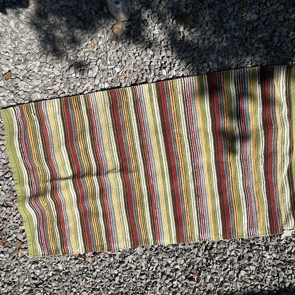 Pier‎ 1 Imports Multicolor Striped Rug 33